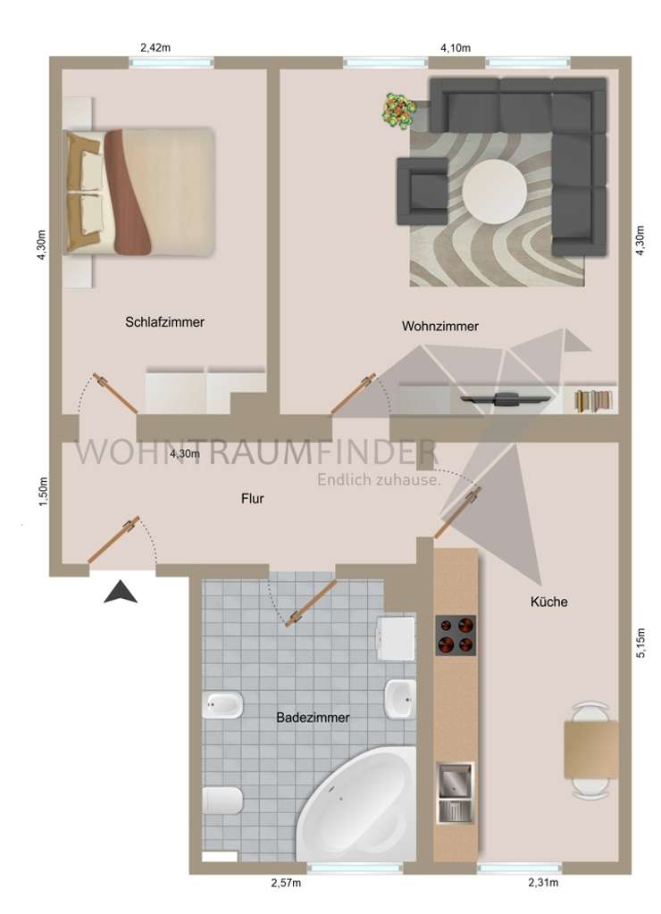 Immobilie in Werdau - Solide Kapitalanlage - Teilvermietetes Mehrfamilienhaus mit Potenzial - Bild 4
