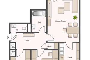 HELL. MODERN. BEZUGSBEREIT. – Sanierte 3-Zimmer-WHG mit Balkon, EBK, TG-Platz und vielem mehr – Die vollständige Adresse der Immobilie erhältst du vom Anbieter., 63225 Langen (Hessen) – Vorschaubild 20