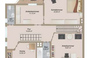Ein Haus wie kein anderes – Stil, Platz & Gartenmagie in Wolfen – Die vollständige Adresse der Immobilie erhältst du vom Anbieter., 6766 Bitterfeld-Wolfen – Vorschaubild 39