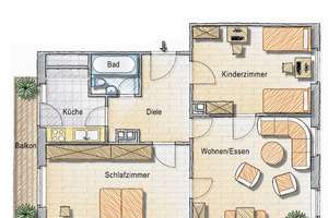 Gepflegte 3-Zimmer-Wohnung in Stuttgart Ost – Neckarstraße 140, 70190 Stöckach, Stuttgart – Vorschaubild 9