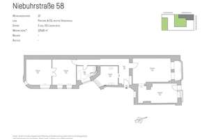 Altbau 3-Zimmer-Wohnung mit angebundenem Atelier/Showroom – Niebuhrstraße – Niebuhrstraße 58, 10629 Charlottenburg, Berlin – Vorschaubild 33