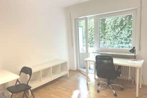 TEILMÖBLIERT - NEU  RENOVIERT! 1- Zi-App. m. s/w Balkon, Parkett, Kfz-Stellplatz, HSM,Ab 15. 9. FREI – Die vollständige Adresse der Immobilie erhältst du vom Anbieter., 70197 Kräherwald, Stuttgart – Vorschaubild 1
