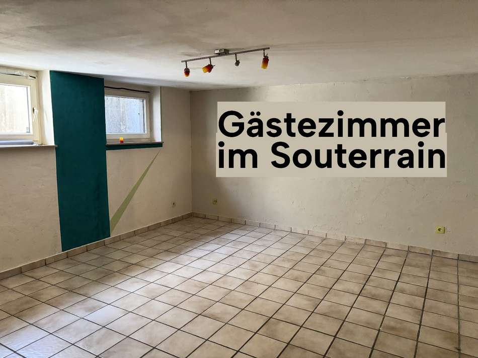 Gästezimmer Souterrain