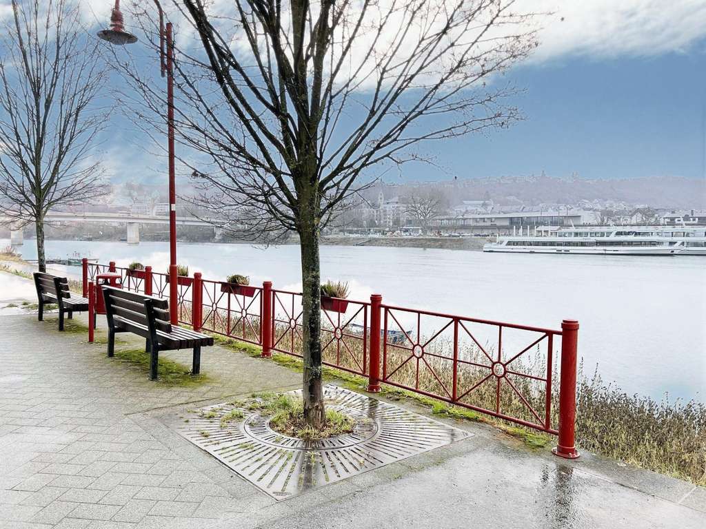 Immobilie in Niederwerth - Teilrenoviertes Reihenendhaus an der Rheinpromendade von Niederwerth - Bild 1