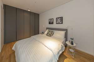 WIN WIN - Vollmöblierte 3 Zimmer-Wohnung im Düsseldorfer Medienhafen – Speditionstraße 8, 40221 Hafen, Düsseldorf – Vorschaubild 5