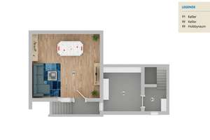 "IHR RÜCKZUGSORT IM GRÜNEN - Haus mit Potential in idyllischer Hanglage ! " – Die vollständige Adresse der Immobilie erhältst du vom Anbieter., 83317 Teisendorf – Vorschaubild 20
