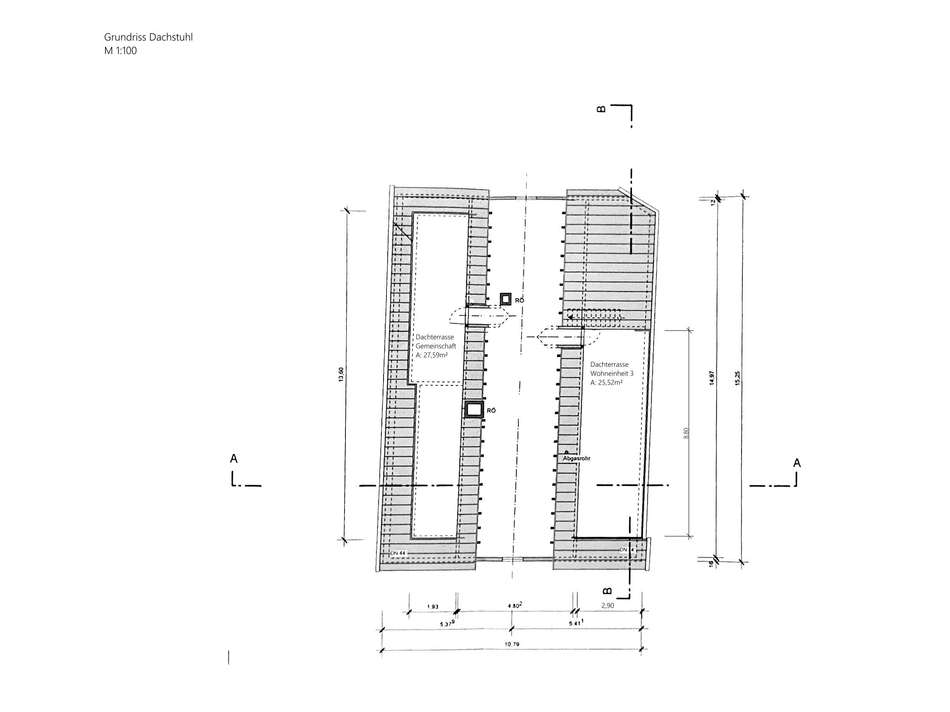 Grundriss Dachstuhl