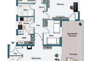 Bungalow mit weitläufigem Blick ins Grüne – Die vollständige Adresse der Immobilie erhältst du vom Anbieter., 21388 Soderstorf – Vorschaubild 14