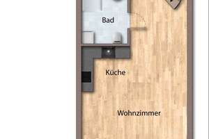 3-Raum-Maisonette mit ** zwei Balkonen ** – Die vollständige Adresse der Immobilie erhältst du vom Anbieter., 4179 Leutzsch, Leipzig – Vorschaubild 2
