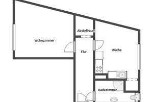 1-Zimmer-Wohnung in Witten – Johannisstraße 25, 58452 Innenstadt, Witten – Vorschaubild 3