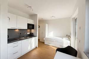 Attraktives Studio-Apartment I vollmöbliert I Erstbezug ab sofort – Wiesenstraße 11, 13357 Gesundbrunnen, Berlin – Vorschaubild 1