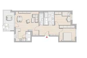 🍀SAMSTAGSBESICHTIGUNG🍀3 Zimmerwohnung im 2. OG mit Balkon – Am Alten Lindewerk 12, 55246 Mainz-Kostheim, Wiesbaden – Vorschaubild 6