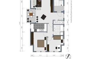 +++ Hochwertige 3 Zi. 1. Obergeschosswohnung direkt am Kelterplatz - TG-Stpl., EBK,  BLK +++ – Die vollständige Adresse der Immobilie erhältst du vom Anbieter., 70435 Zuffenhausen-Mitte, Stuttgart – Vorschaubild 2