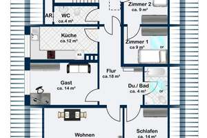 Rarität am Ortsrand: Traumhafte Aussicht, Feld- und Waldrandlage, großer Garten, Doppelgarage – Die vollständige Adresse der Immobilie erhältst du vom Anbieter., 61276 Weilrod – Vorschaubild 18