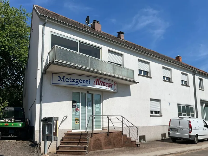 GRESAUBACH : Wohn- und Geschäftshaus mit seit 1958 bestehender = TRADITIONSMETZGEREI = !, Saarlouis Kreis – Bild 3