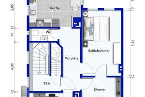Ihre Chance- Dachgeschosswohnung mit Ausbaupotential im Herzen von Degerloch – 70597 Degerloch (Ortsteil), Stuttgart – Vorschaubild 11