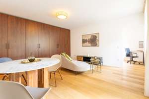 Neu möblierte, ruhige Terrassenwohnung inkl. Schwimmbad im Haus – Johann-Fichte-Str. 11, 80805 Alte Heide-Hirschau, München – Vorschaubild 2