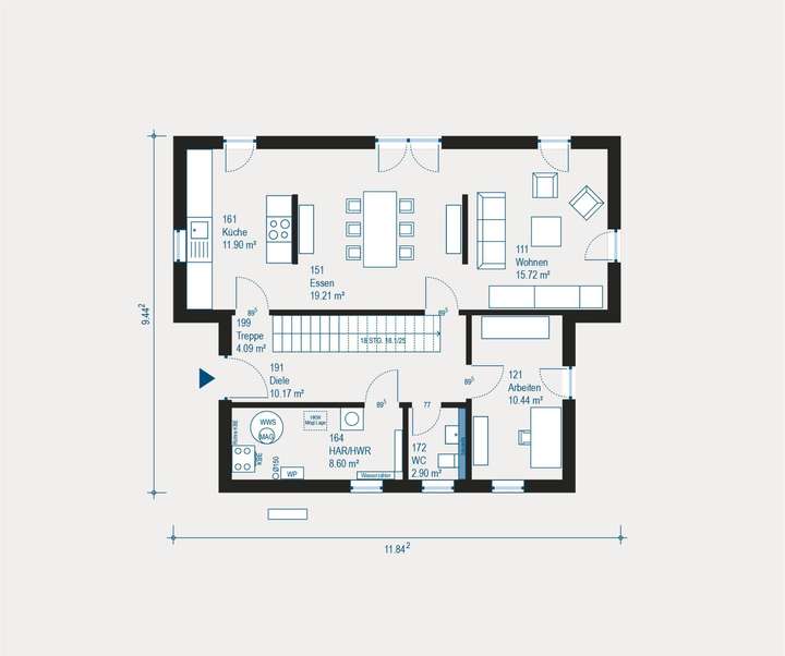 Grundriss veränderbar