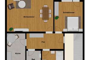 *FREI* Moderne Etagenwohnung direkt am Ostpark, nähe EZB! – 60385 Ostend, Frankfurt am Main – Vorschaubild 13
