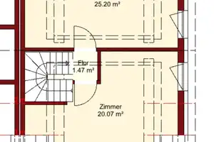 Doppelhaushälfte  in Berlin Mahlsdorf in Massivbauweise. – Landsberger Straße 210, 12623 Berlin – Vorschaubild 7