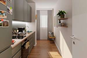 Erdgeschosswohnung mit Terrasse und eigenem Gartenanteil – Lichtenrader Damm 237, 12305 Lichtenrade, Berlin – Vorschaubild 1