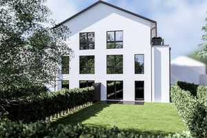 Moderne und klimafreundliche Townhouses am Kupferteich mit KfW40+QNG, Neubau Erstbezug