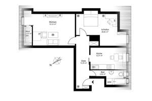 2,5-Zimmer-Dachgeschosswohnung mit vielseitigen Möglichkeiten und idealer Anbindung an der Isar – Die vollständige Adresse der Immobilie erhältst du vom Anbieter., 81543 Untergiesing, München – Vorschaubild 10
