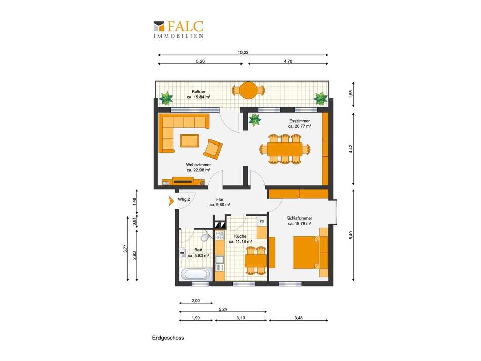 Grundriss Erdgeschoss