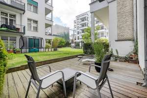Preisreduziert: Stilvolle 2-Zimmer-Wohnung in zentraler Citylage mit eigener Terrasse
