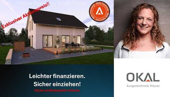 Bild von KLASSISCHER GRUNDRISS - GROSSZÜGIGES HAUS - einzugsfertig inkl. Bodenplatte