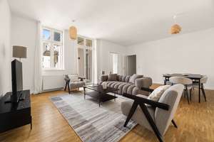 Beeindruckende 3-Zimmer-Wohnung in Mitte - voll möbliert