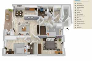 Kaufpreissenkung - Ebenerdiges Reihenendhaus in Gifhorn-Süd + großer Garten + Dachgeschossausbau – Gifhorn (Kreis) – Vorschaubild 5