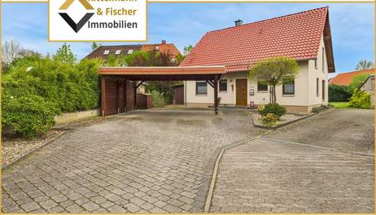 Bild von ENERGIEEFFIZIENTES EINFAMILIENHAUS BAUJAHR 2003 MIT DOPPELCARPORT UND KAMINOFEN IN DANNDORF