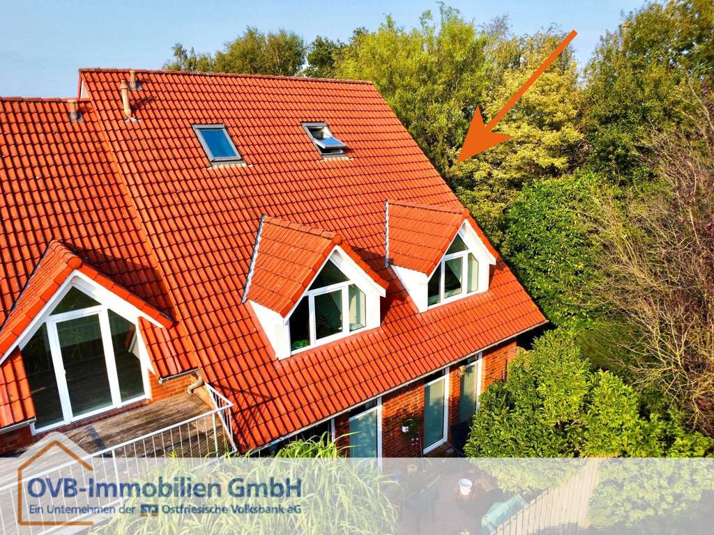 Immobilie in Leer - Vermietete Dachgeschosswohnung mit ausgebautem Dachstudio in Leer! - Bild 0