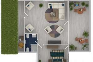 Exklusives 5-Zimmer-Penthouse-Maisonette mit 56 m² Terrasse,Balkon, 2 Bädern und 2 TG-Stellplätzen – Die vollständige Adresse der Immobilie erhältst du vom Anbieter., 70469 Feuerbach-Mitte, Stuttgart – Vorschaubild 20