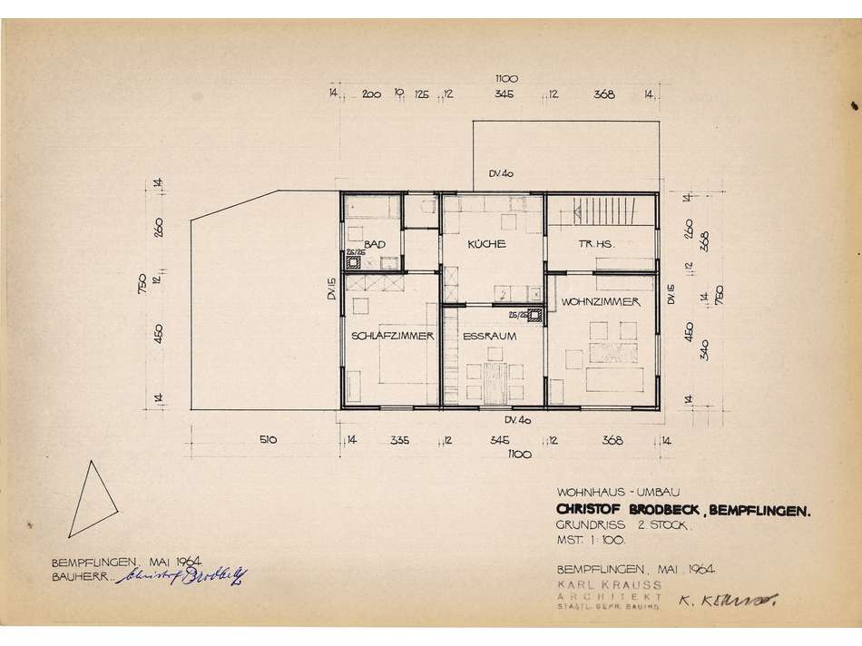 Grundriss 2 Stock