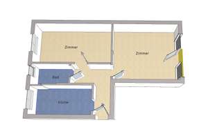 IMMOBERLIN.DE - Top-Citylage! Helle 2-Zimmer-Wohnung nahe Richard-Wagner-Platz – Die vollständige Adresse der Immobilie erhältst du vom Anbieter., 10587 Charlottenburg, Berlin – Vorschaubild 6