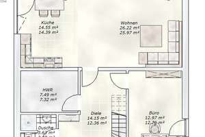 Stadtvilla m. über 150 qm mit 5 Zi., Ton-Dachziegel, Wärmepumpe, Fußbhz., freie Grundriss-Planung – Die vollständige Adresse der Immobilie erhältst du vom Anbieter., 4288 Holzhausen, Leipzig – Vorschaubild 2
