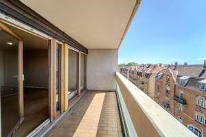 Leben mit Weitblick - 1,5-Zimmer Wohnung mit Sanierungsbedarf - nur bei realunis – Die vollständige Adresse der Immobilie erhältst du vom Anbieter., 76131 Oststadt, Karlsruhe – Vorschaubild 4
