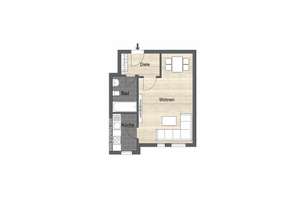1-Zimmer-Wohnung in Solingen-Mitte. – Die vollständige Adresse der Immobilie erhältst du vom Anbieter., 42695 Solingen-Mitte, Solingen – Vorschaubild 8
