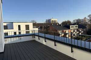 NEUBAU - Mit großzügiger Dachterrasse: 2-Zimmer-Dachgeschoss-Wohnungen in HH-Bramfeld – Heukoppel 38, 22179 Bramfeld, Hamburg – Vorschaubild 1