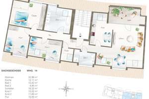 NEU - Hochwertige Denkmalschutz-Sanierung mit Fernblick – Hans-Sachs-Straße 13, 9126 Lutherviertel, Chemnitz – Vorschaubild 31