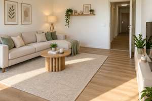 Helle und gemütliche 2-Raumwohnung mit Einbauküche