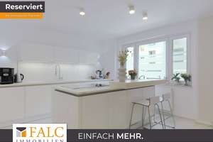 Einziehen und wohlfühlen: Stilvoll sanierte 3-Zimmer-Wohnung mit Designküche