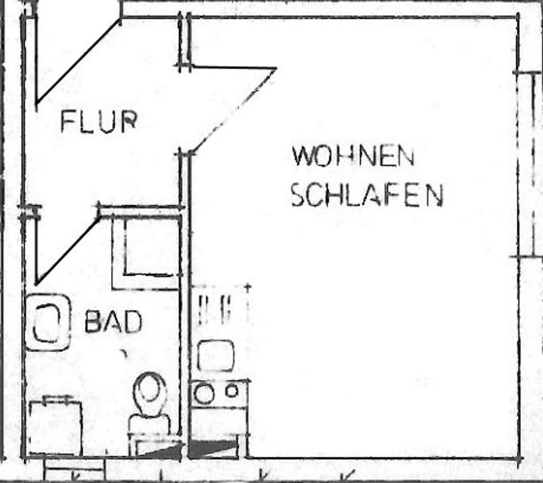Kapitalanlage oder Eigennutzung: 1-Zimmer-Erdgeschoss-Eigentumswohnung mit TG-Stellplatz in Weende