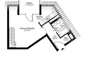 IMMORath.de - Lichtdurchflutete Wohnung mit Balkon und Tiefgaragenstellplatz – 79108 Zähringen, Freiburg im Breisgau – Vorschaubild 12