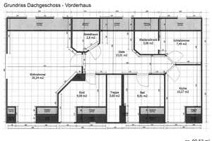 Luxuriöses Wohnen mit 4 abgeschl. Wohnungen und je einer dazugeh. Doppelgarage auf 9.000 m² Grdst. – Wittenberg (Kreis) – Vorschaubild 61