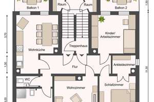 4 Designer-Wohnungen | Hochwertiges Altbau-Wohnambiente & modernste Technik | Kernsanierung 2017 – 4288 Holzhausen, Leipzig – Vorschaubild 45