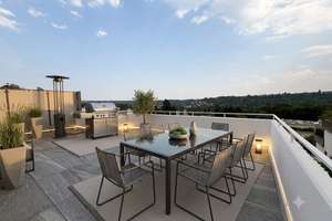 Exklusive 3-Zimmer-Wohnung mit Panorama-Dachterrasse in Stuttgart-Dachswald