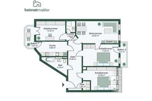 FRÜHLINGS-DEAL für Leipzig Gohlis: 4-Zimmer-Familientraum – Die vollständige Adresse der Immobilie erhältst du vom Anbieter., 4157 Gohlis-Mitte, Leipzig – Vorschaubild 11